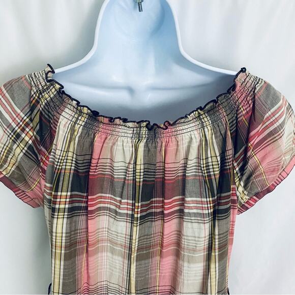 FANG Plaid Tunic Size Large - Picture 9 of 11